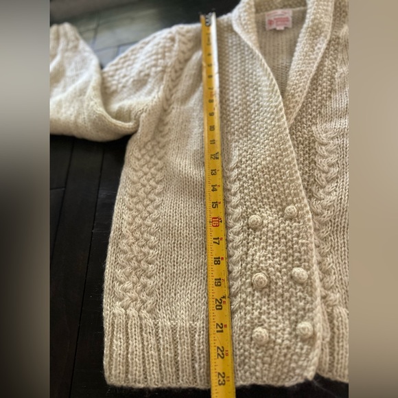 Vintage Beldoch Popper hand knitted Sweater Sz L - Picture 10 of 12